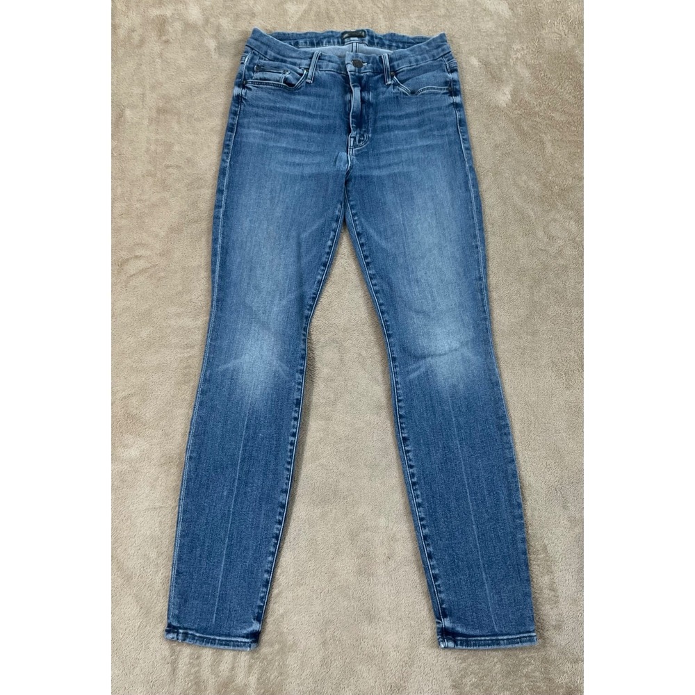 Mother The Looker Ankle Jeans Women's 27(26) Blue We The Animals Wash EUC